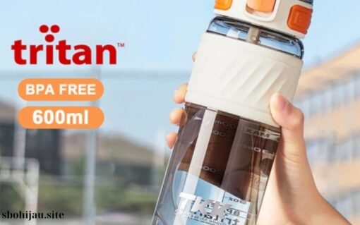 Bình nước nhựa Tritan 600ml (2)